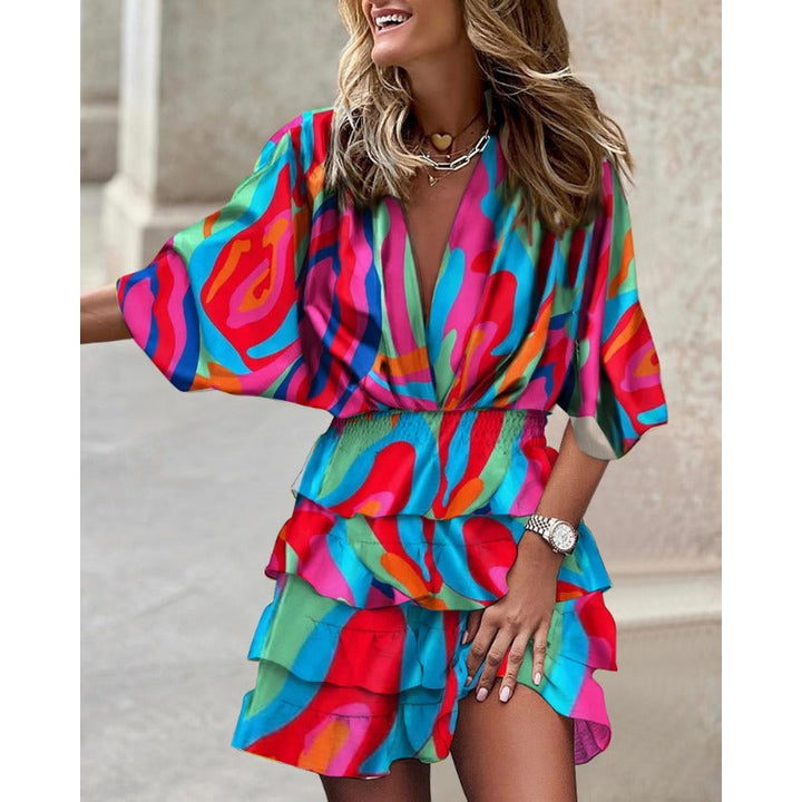Francesca™ - Stylish Printed Dress